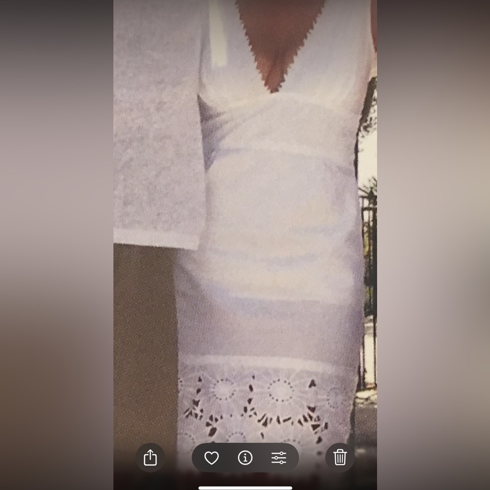 Catherine Malandrino White Dress- Size 4